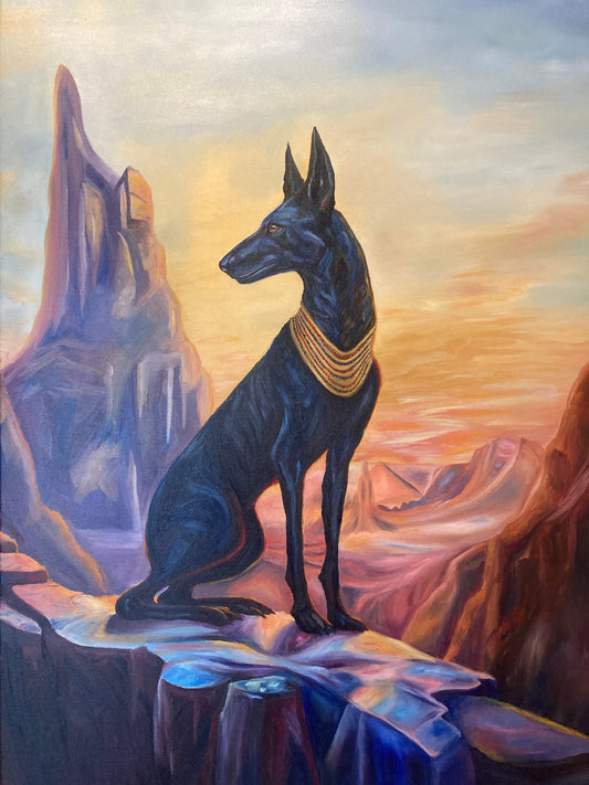 Hybrid Oil Painting Process