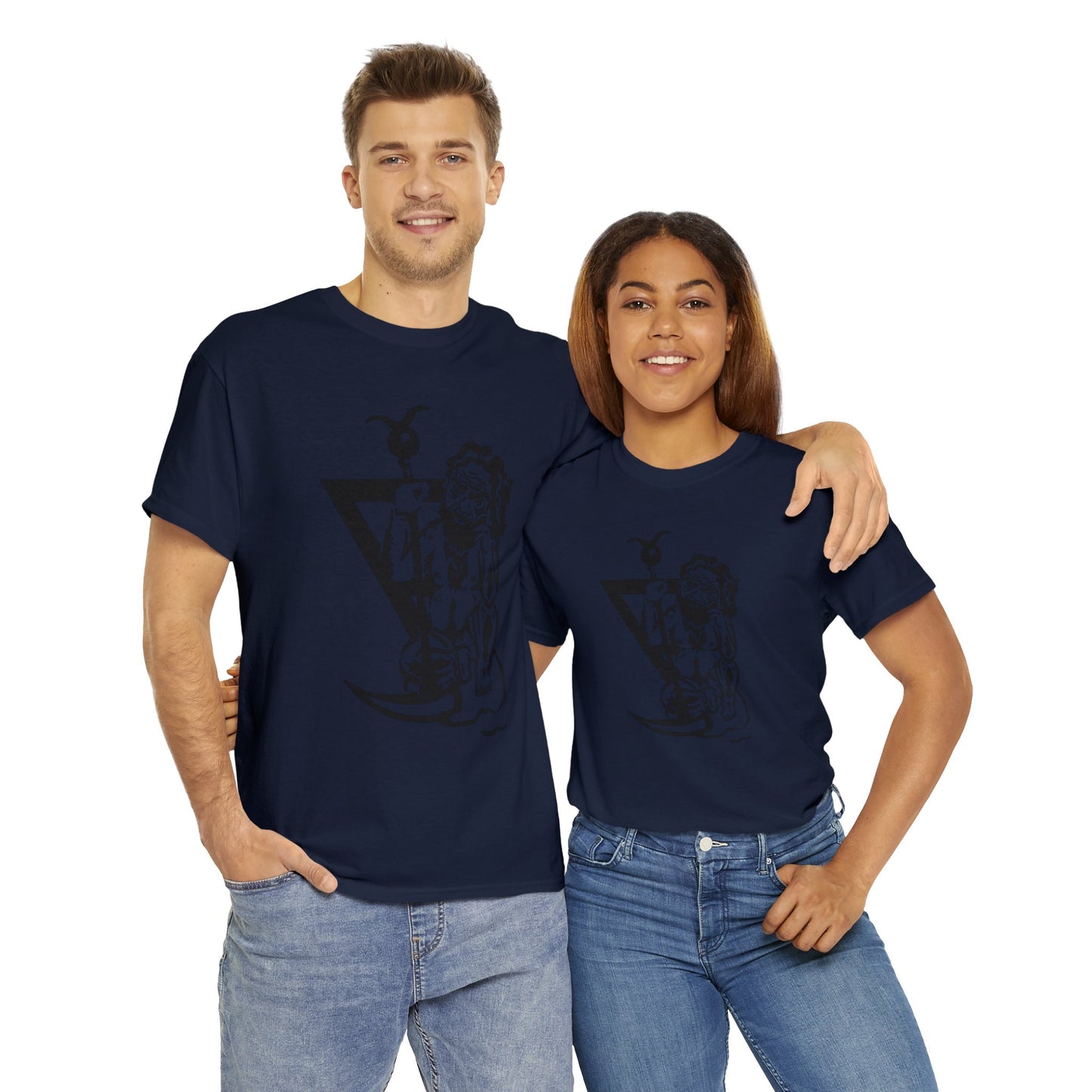 Ghob- Elemental King of Earth- Design on Unisex Heavy Cotton Tee