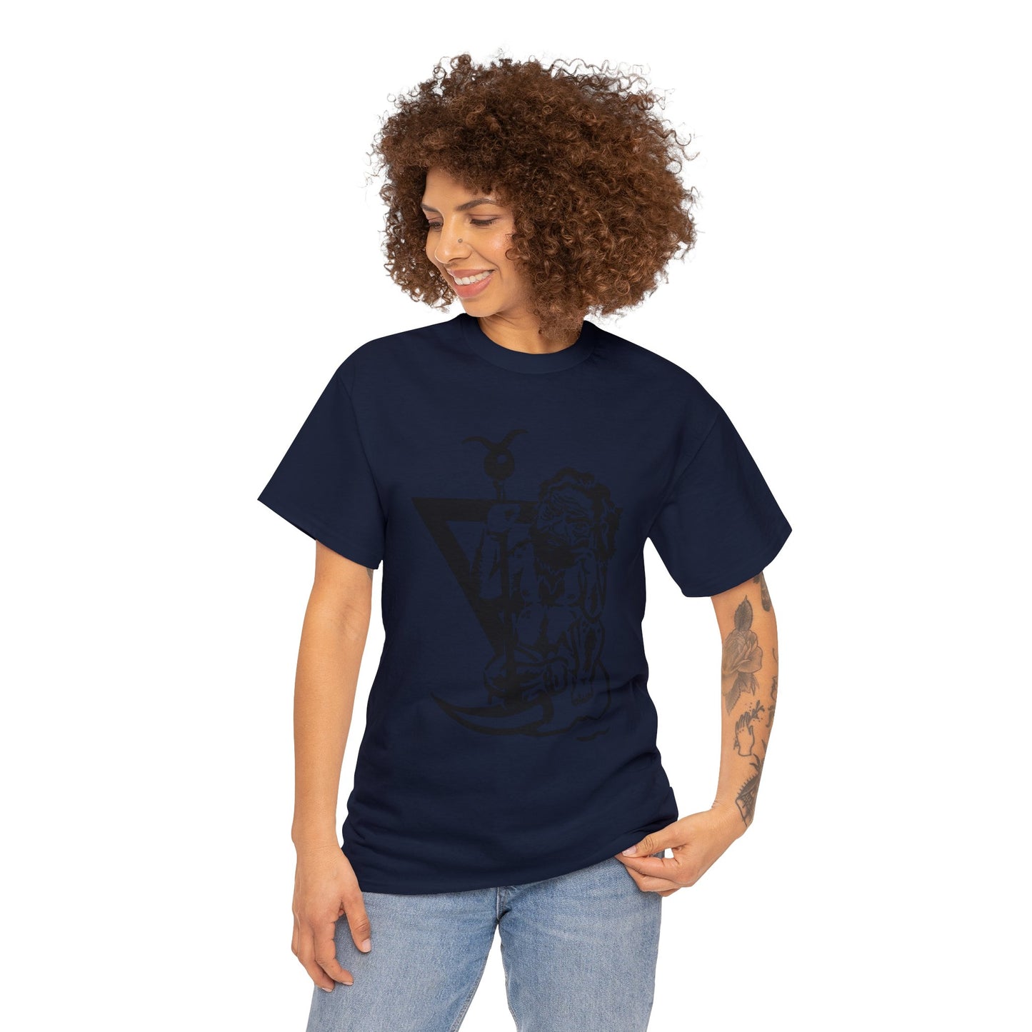 Ghob- Elemental King of Earth- Design on Unisex Heavy Cotton Tee