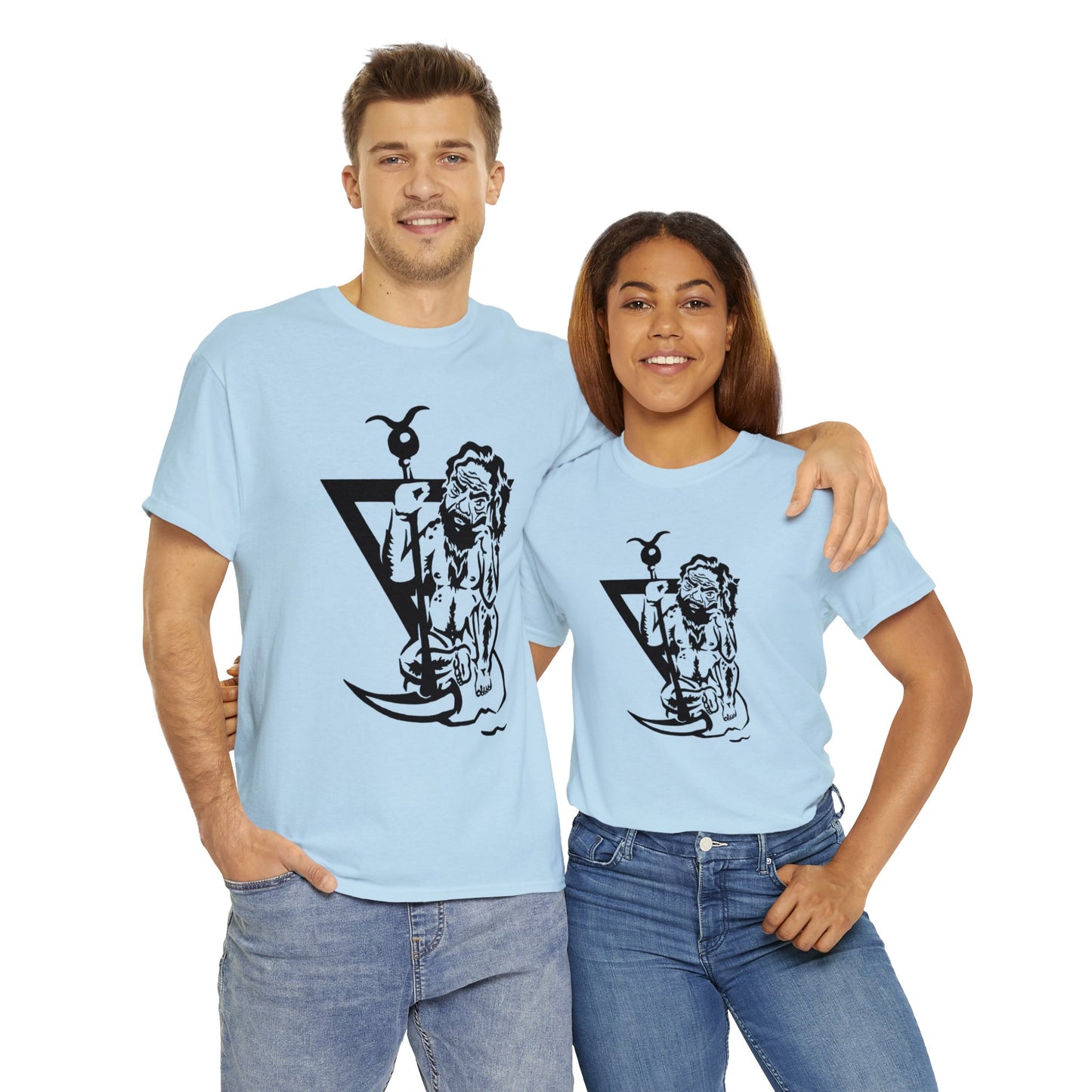 Ghob- Elemental King of Earth- Design on Unisex Heavy Cotton Tee