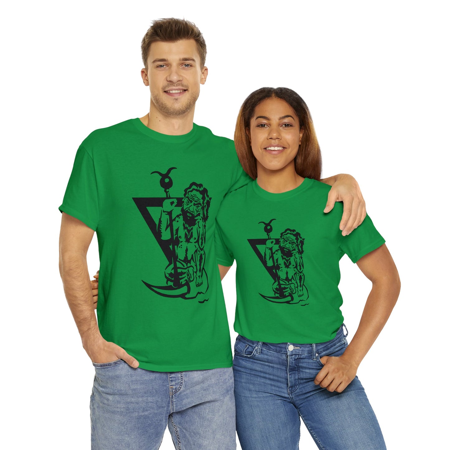 Ghob- Elemental King of Earth- Design on Unisex Heavy Cotton Tee