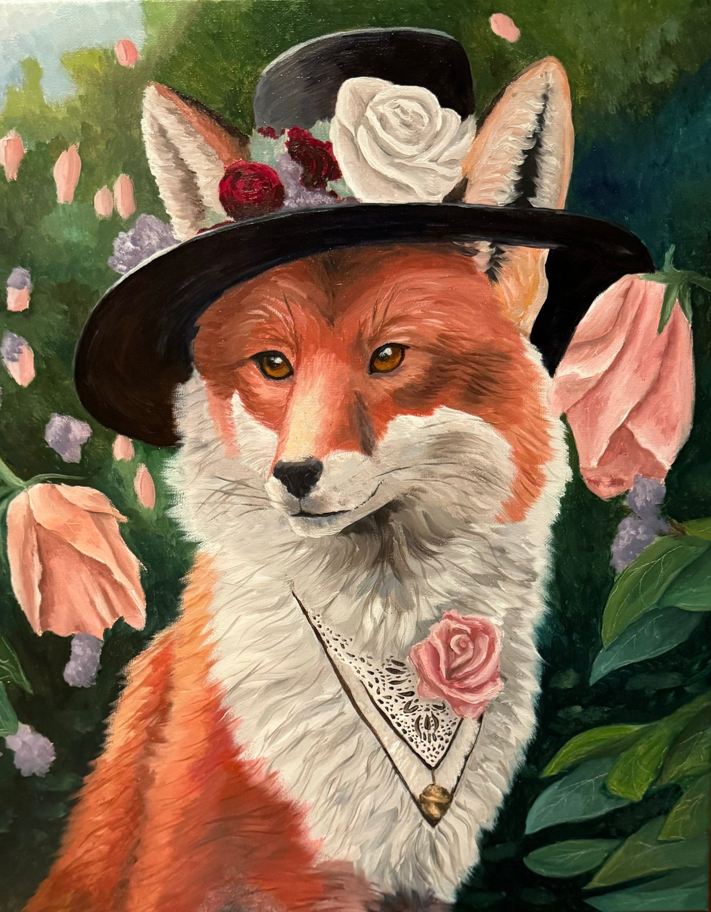 Ms. Mae In The Rose Garden