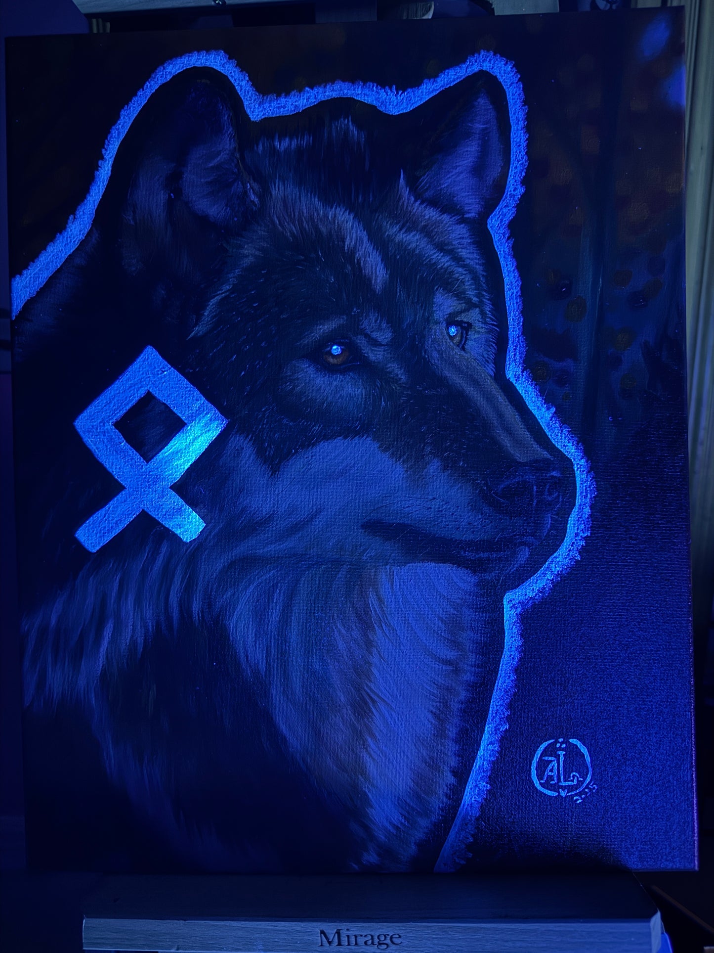 Elder Futhark Runes: Othala, Wolf (Inheritance/Heritage)