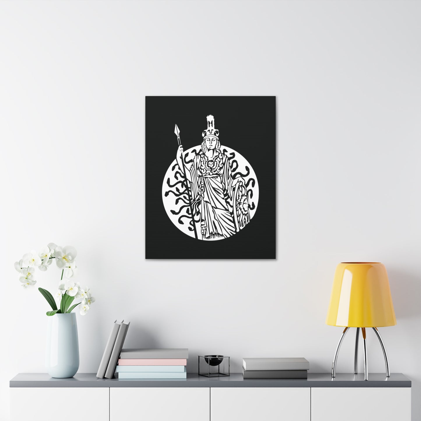 Athena -Gallery Wrapped Canvas with Floating Frame