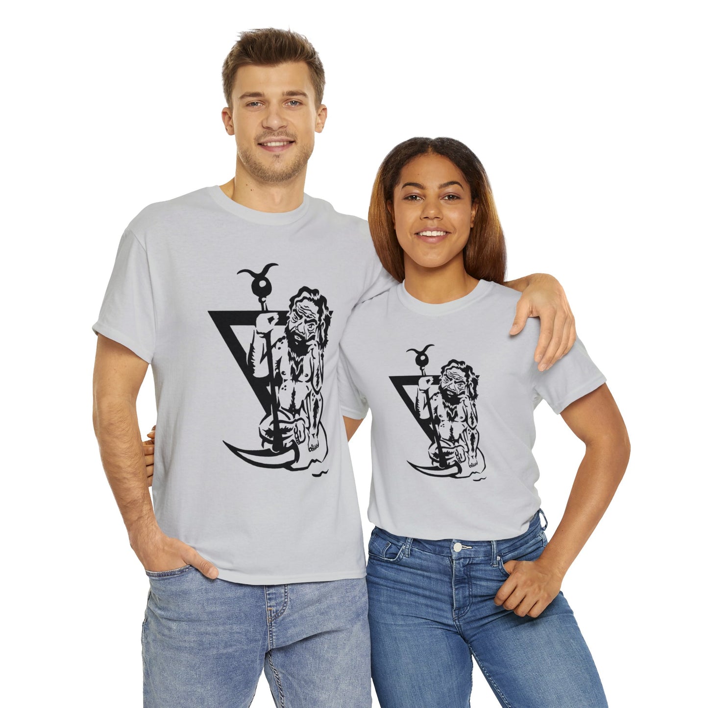 Ghob- Elemental King of Earth- Design on Unisex Heavy Cotton Tee