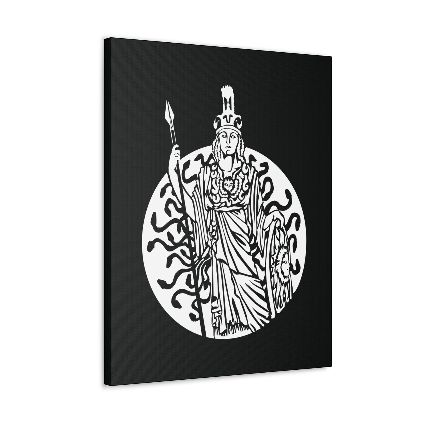 Athena -Gallery Wrapped Canvas with Floating Frame