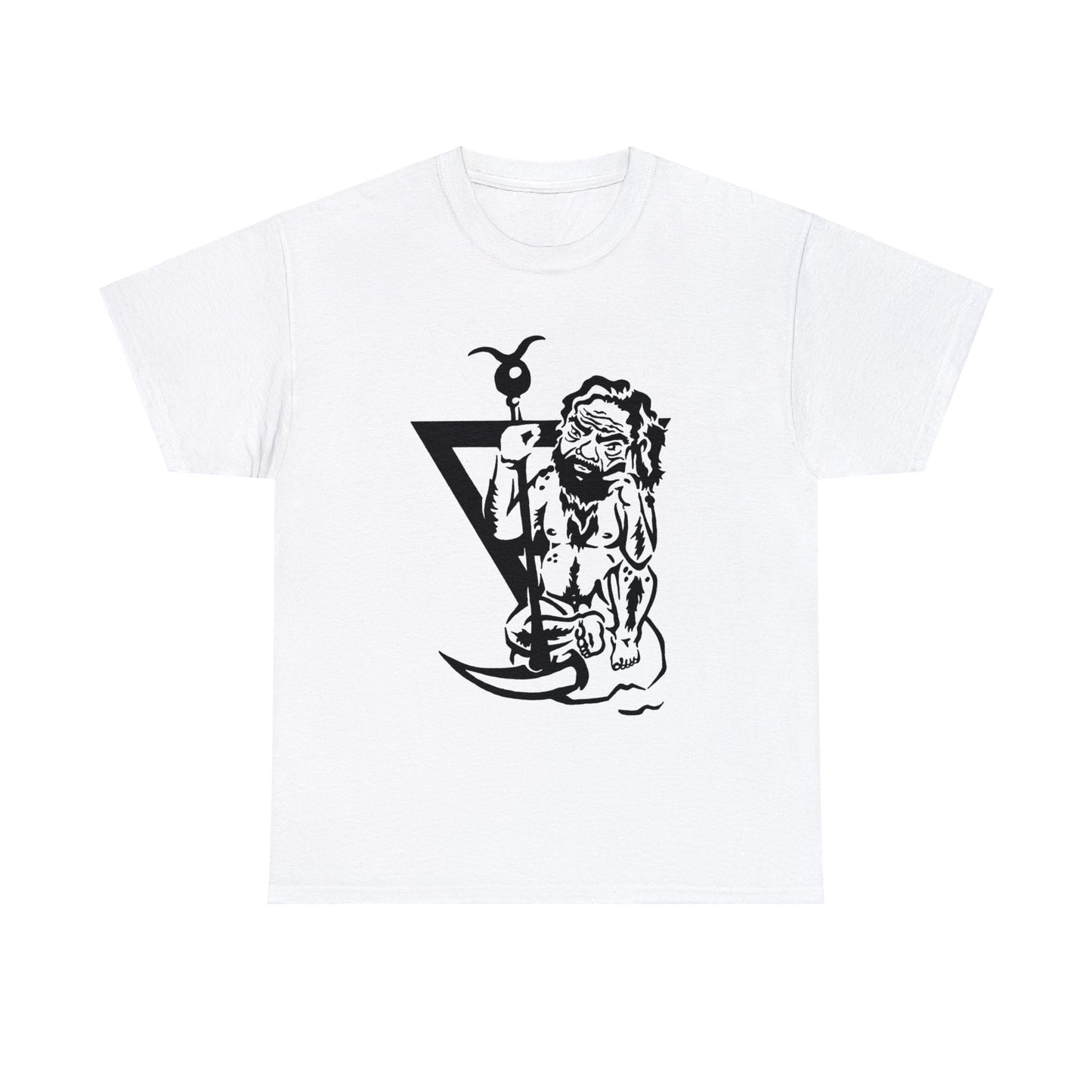 Ghob- Elemental King of Earth- Design on Unisex Heavy Cotton Tee