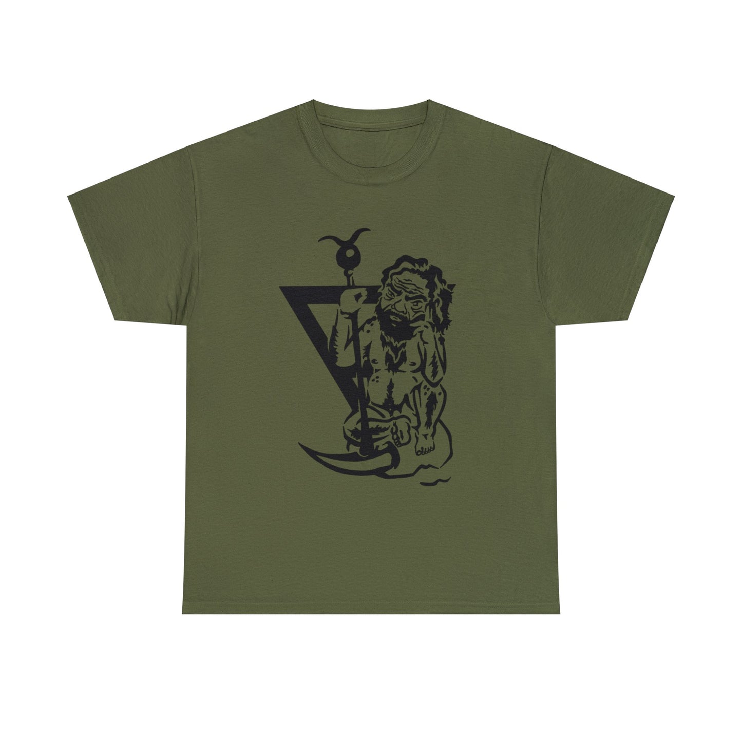 Ghob- Elemental King of Earth- Design on Unisex Heavy Cotton Tee