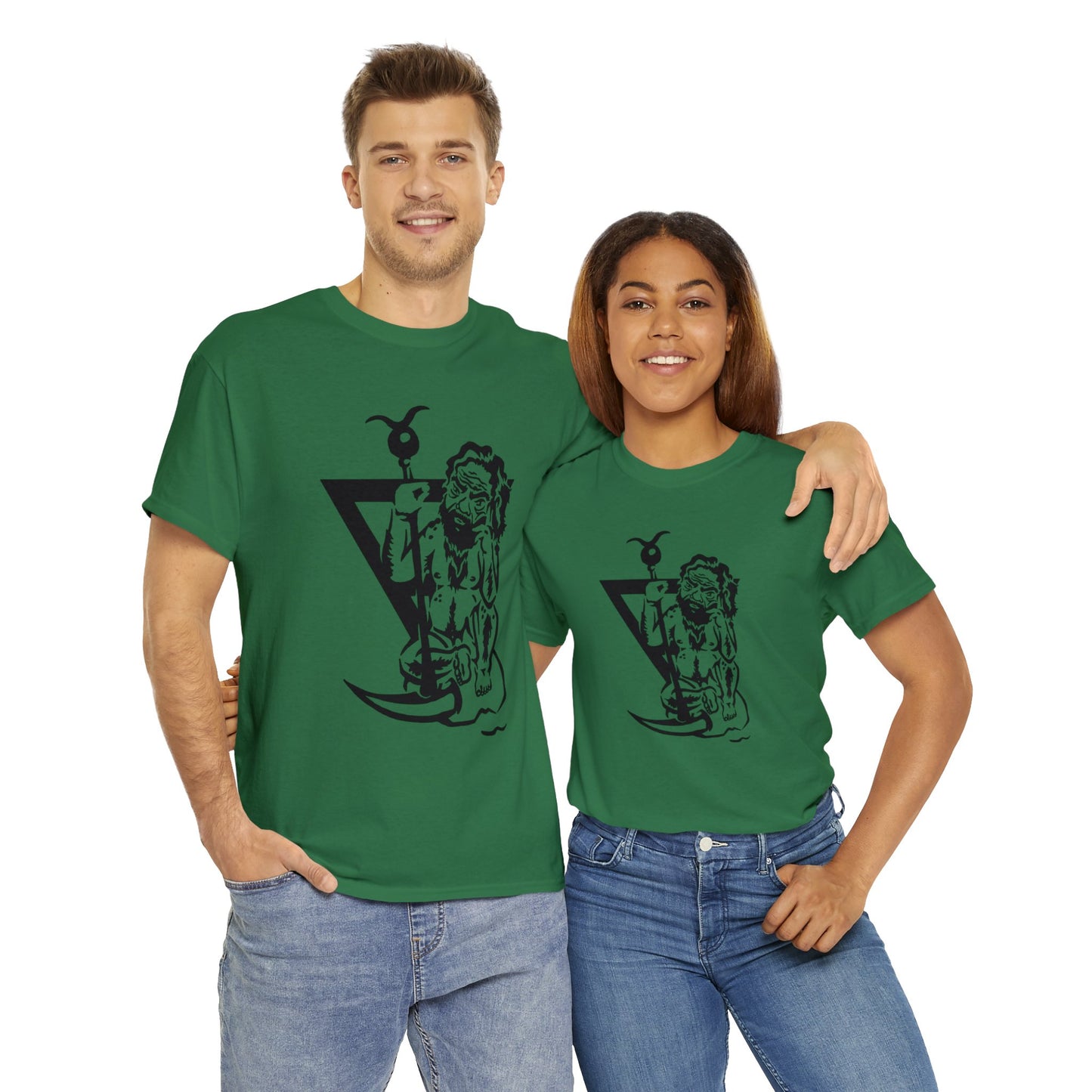 Ghob- Elemental King of Earth- Design on Unisex Heavy Cotton Tee