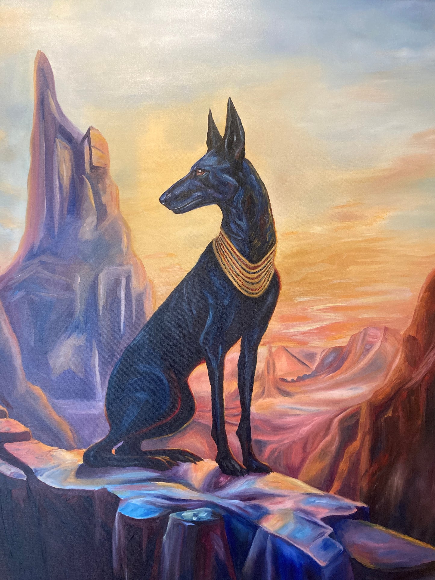 Limited Edition Prints- Anubis on the Mountain