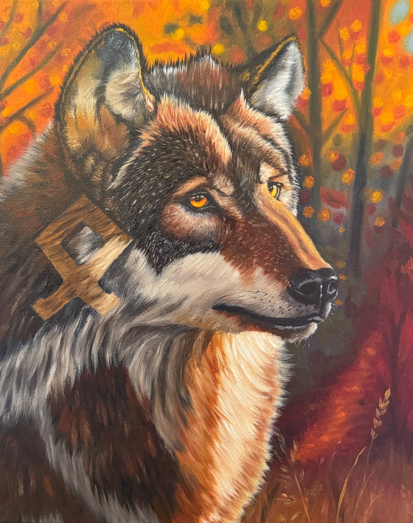 Elder Futhark Runes: Othala, Wolf (Inheritance/Heritage)