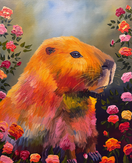 Limited Edition Prints- Rainbow Rodent of Unusual Size