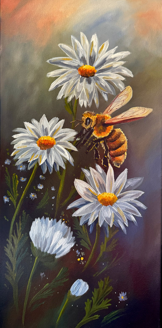 Limited Edition Prints- Bee with Daisy