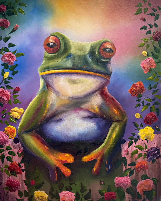 Limited Edition Prints- Rainbow Frog